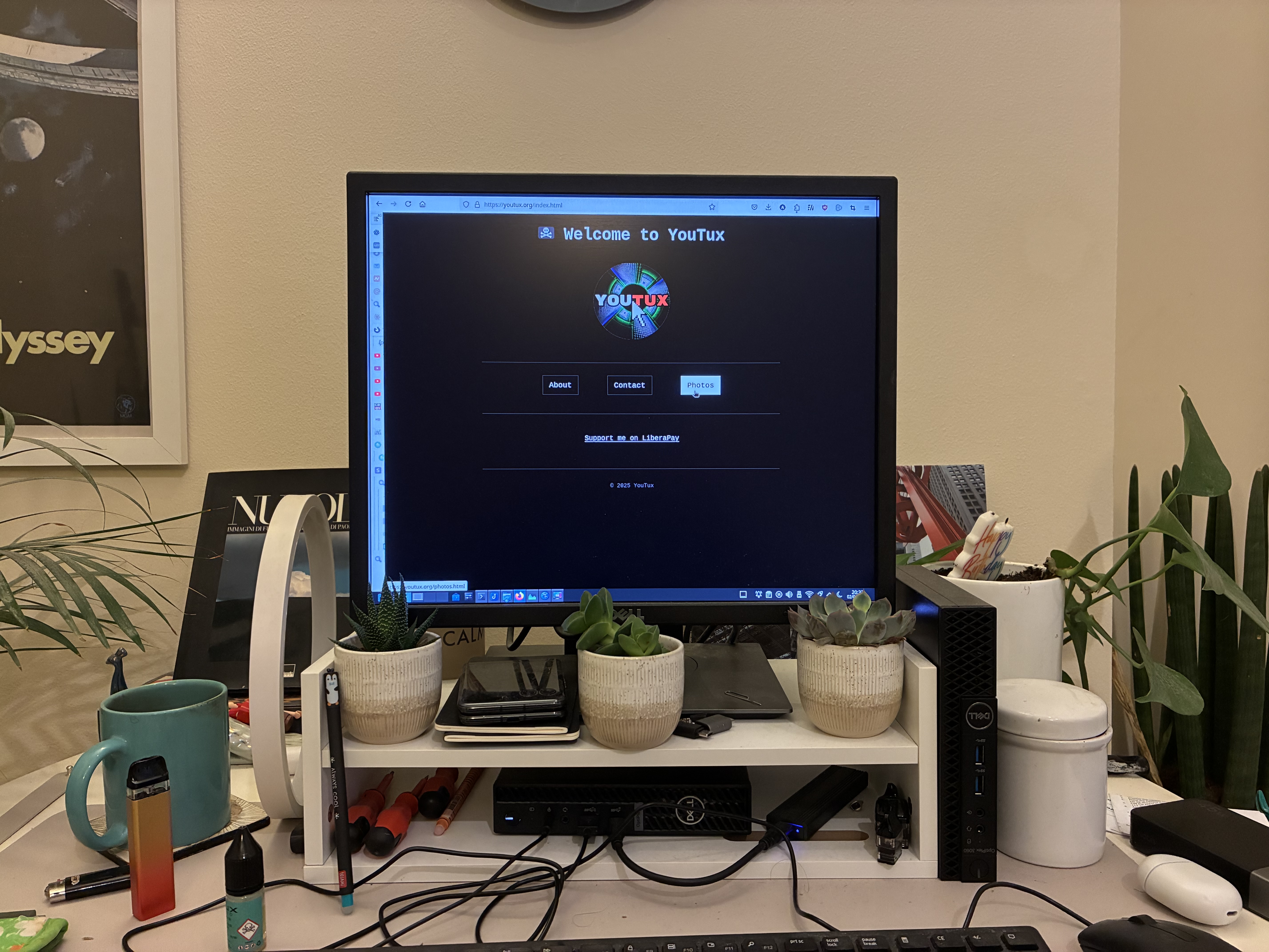 My workstation